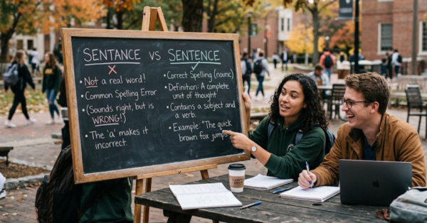 Sentence vs Sentance: Correct Spelling Explained Clearly