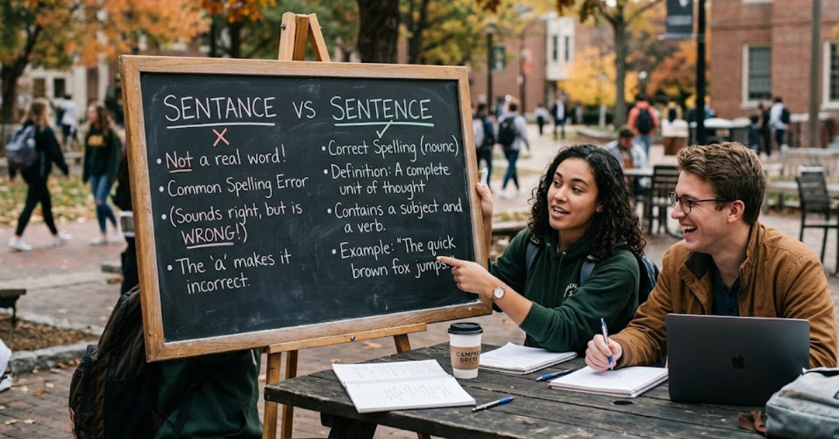 Sentence vs Sentance: Correct Spelling Explained Clearly