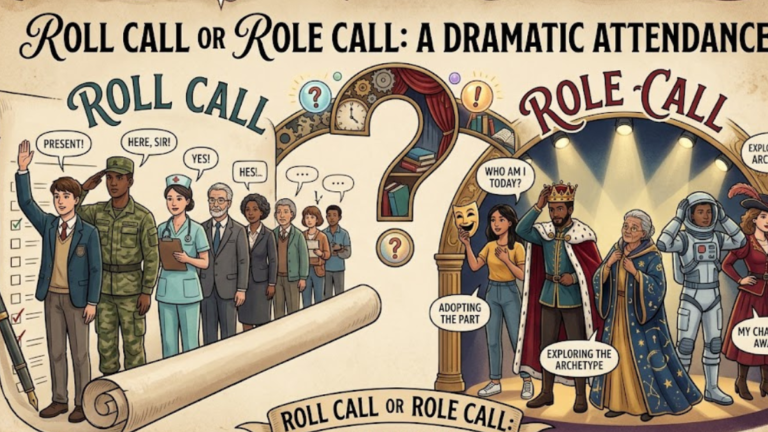 Roll Call or Role Call: What’s the Correct Phrase?