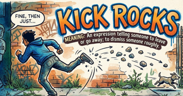 Kick Rocks Meaning: Origin, Usage, and Examples