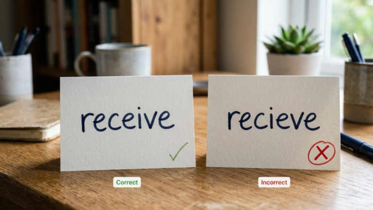 Receive or Recieve? Understanding the Correct Spelling
