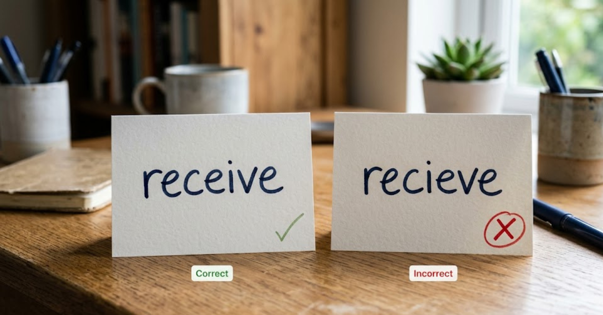 Receive or Recieve? Understanding the Correct Spelling