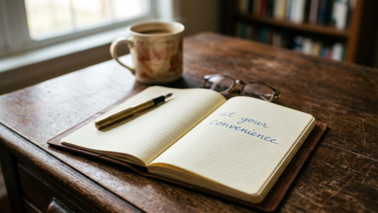 Understanding “At Your Convenience” in English