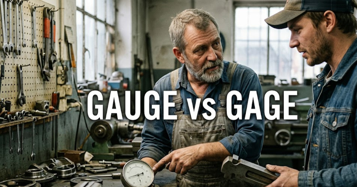 Gauge vs Gage: Which Spelling Is Correct?