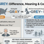 Gray vs Grey: Difference, Meaning & Correct Usage
