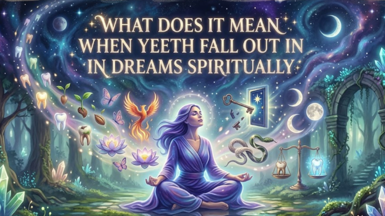What Does It Mean When Your Teeth Fall Out in Dreams Spiritually