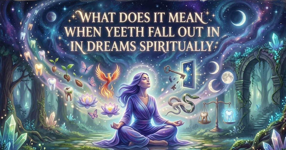 What Does It Mean When Your Teeth Fall Out in Dreams Spiritually