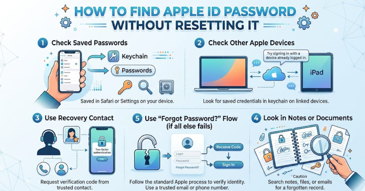 How to Find Apple ID Password Without Resetting It