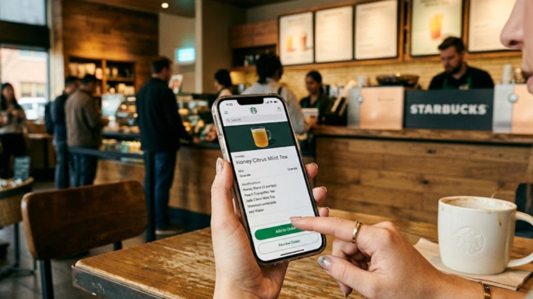 How to Order Medicine Ball on Starbucks App