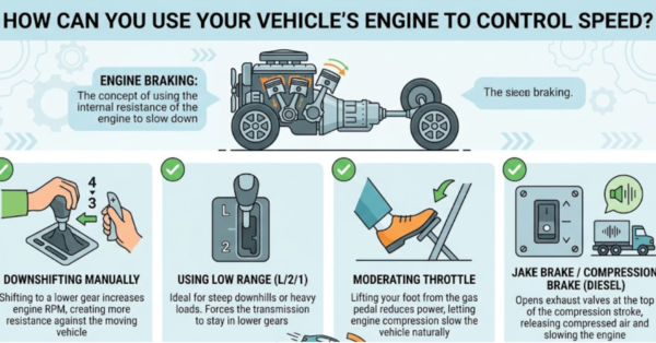 How Can You Use Your Vehicle’s Engine to Control Speed?