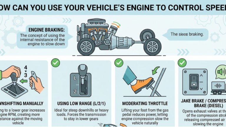 How Can You Use Your Vehicle’s Engine to Control Speed?
