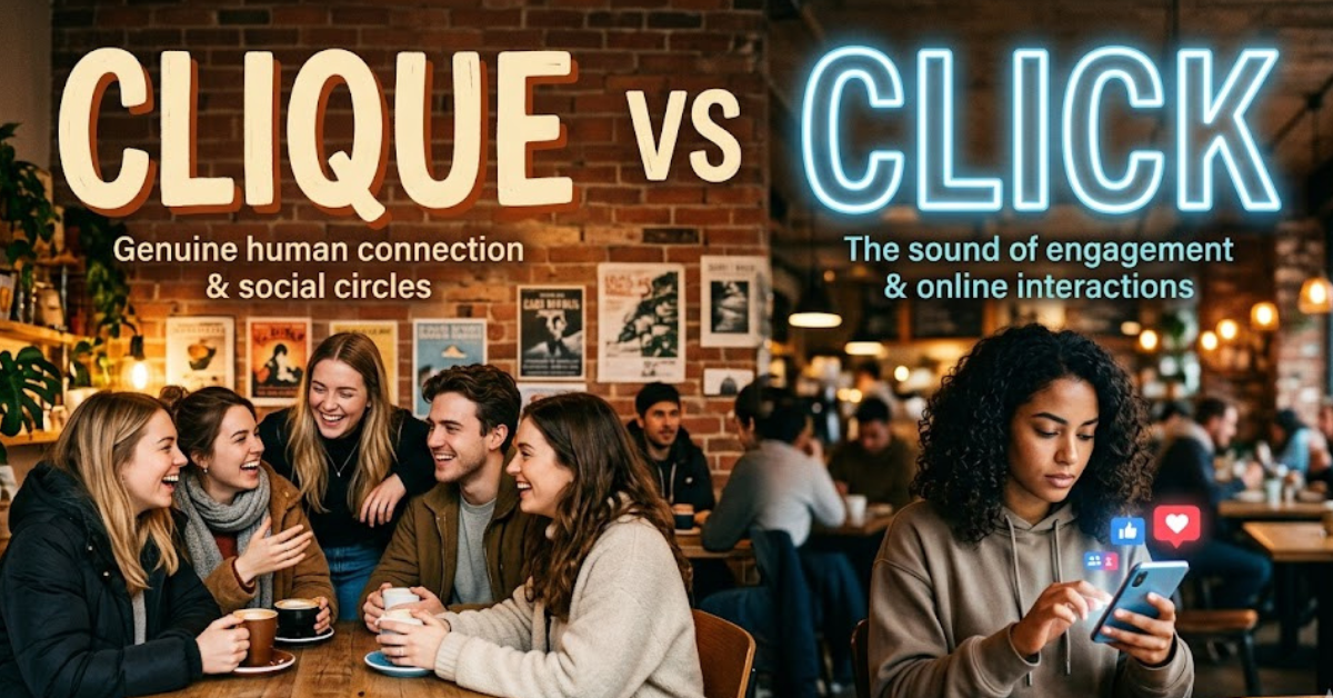 Clique vs Click: Understanding the Key Difference