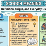 Scooch Meaning: Definition, Origin, and Everyday Uses