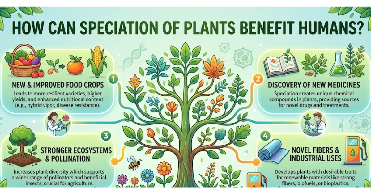 How Can Speciation of Plants Benefit Humans?