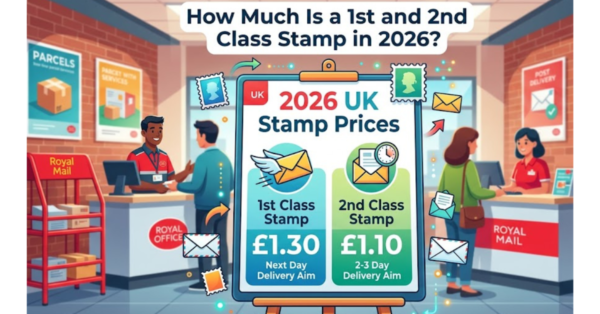 How Much Is a 1st and 2nd Class Stamp in 2026?