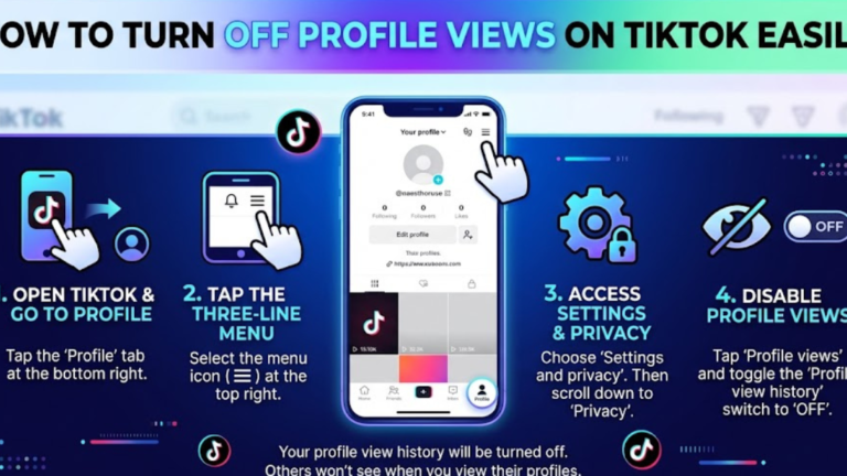 How to Turn Off Profile Views on TikTok Easily