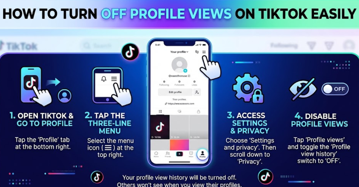 How to Turn Off Profile Views on TikTok Easily