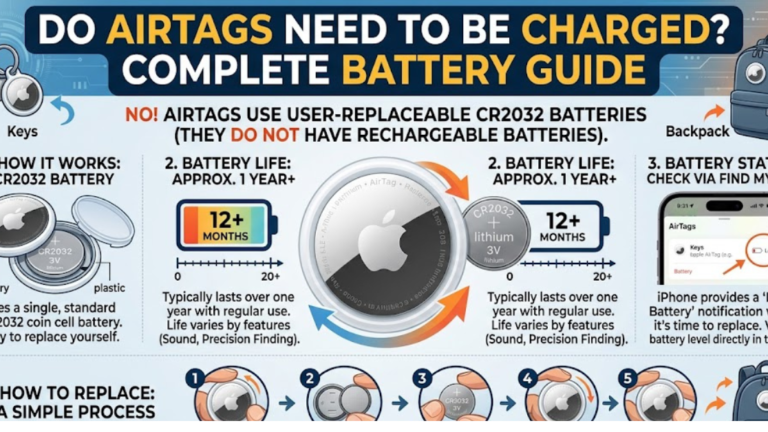 Do AirTags Need to Be Charged? Complete Battery Guide