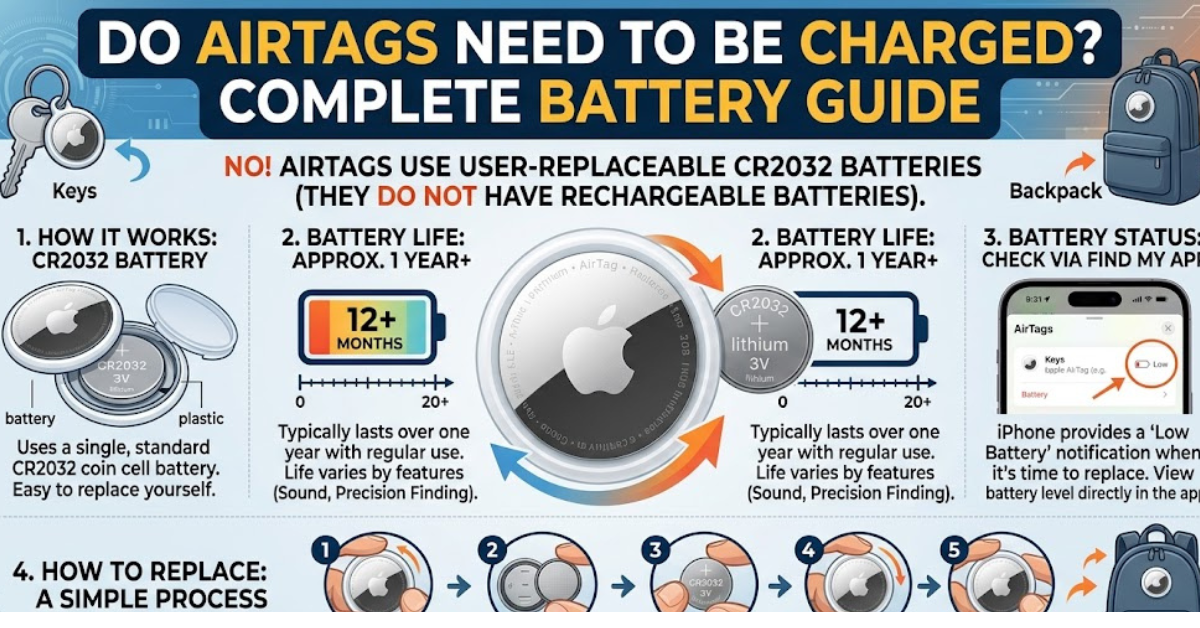 Do AirTags Need to Be Charged? Complete Battery Guide