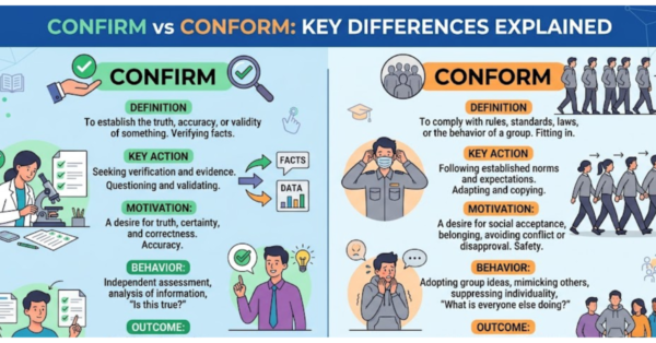 Confirm vs Conform: Key Differences Explained