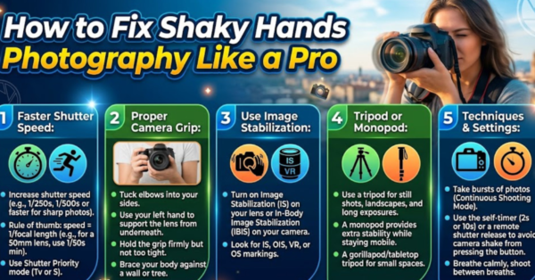 How to Fix Shaky Hands Photography Like a Pro