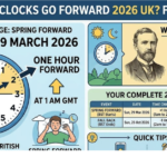 When Do Clocks Go Forward 2026 UK? Full Guide