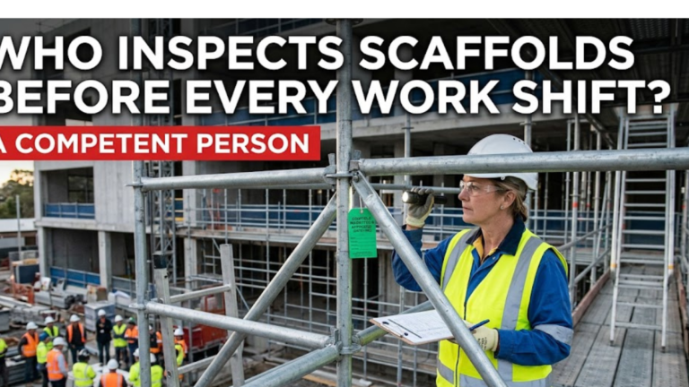 Who Inspects Scaffolds Before Every Work Shift?