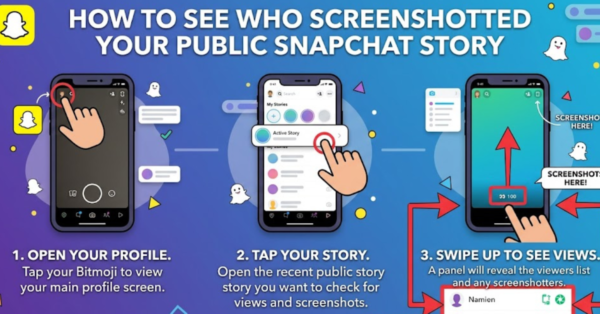 How to See Who Screenshotted Your Public Snapchat Story