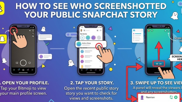 How to See Who Screenshotted Your Public Snapchat Story