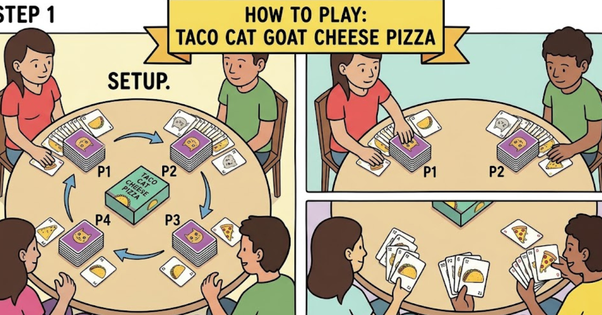 How to Play Taco Cat Goat Cheese Pizza