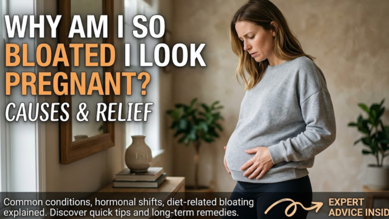 Why Am I So Bloated I Look Pregnant? Causes & Relief