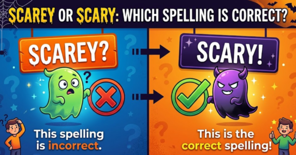 Scarey or Scary: Which Spelling Is Correct?