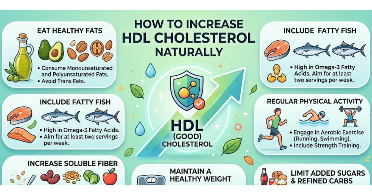 How to Increase HDL Cholesterol Naturally