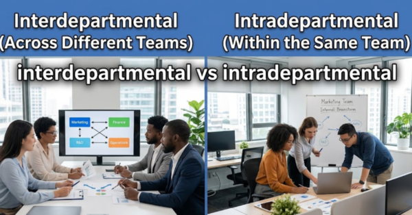 Interdepartmental vs Intradepartmental: What’s the Difference?