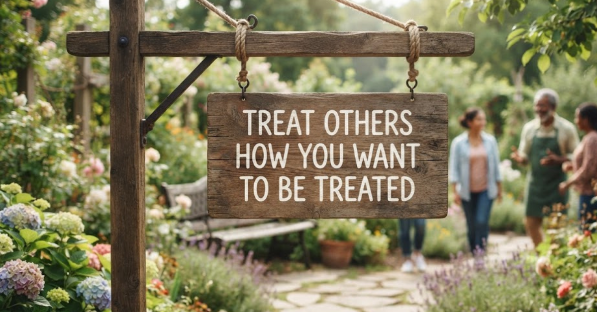 Treat Others How You Want to Be Treated