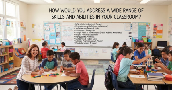 How Would You Address a Wide Range of Skills and Abilities in Your Classroom?