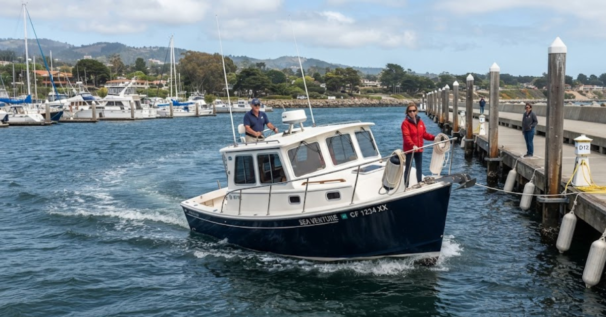 How Should You Approach a Dock When the Wind or Current Is Pushing You Away from the Dock?