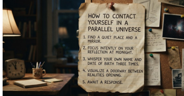 How to Contact Yourself in a Parallel Universe