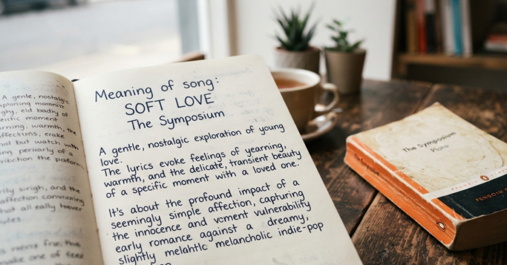 Meaning of Song Soft Love The Symposium: A Deep Dive into Its Lyrics and Emotion