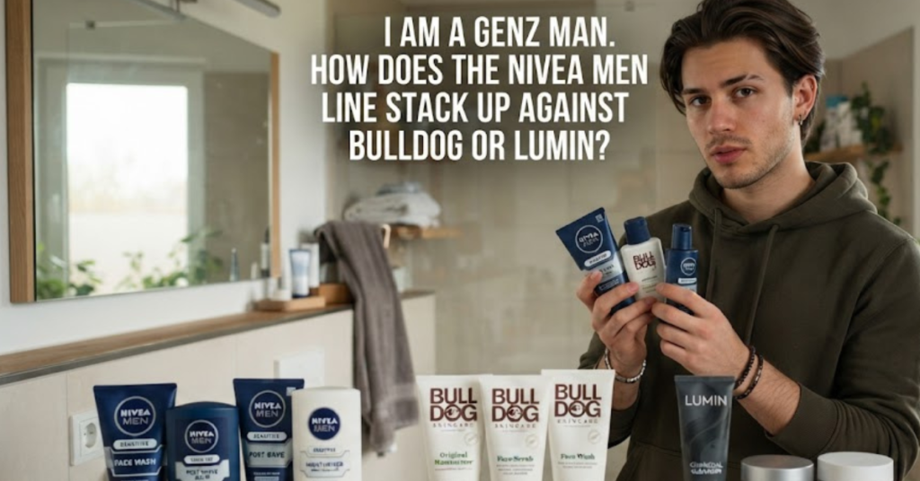 I Am a Gen Z Man. How Does the NIVEA Men Line Stack Up Against Bulldog or Lumin?