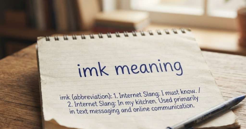IMK Meaning: What Does IMK Mean in Text?