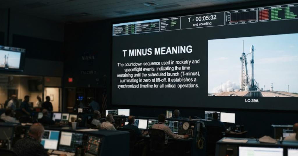 T Minus Meaning: What Does T-Minus Mean?