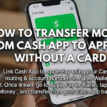 Need to move money from Cash App to Apple Pay but don't have a Cash App Card? You're not the only one. Many users assume there's a direct transfer option between the two platforms, only to discover that it's not as straightforward as expected. If you're searching for how to transfer money from Cash App to Apple Pay without card, the short answer is that there isn't a direct way to transfer your Cash App balance to Apple Cash or Apple Pay without using an intermediary, such as a linked bank account. In this guide, you'll learn why this limitation exists, explore the available methods, understand how Apple Wallet works with Cash App, and discover the fastest alternatives for moving your money. Can You Transfer Cash App to Apple Pay Without a Card? The simple answer is: No, Cash App does not currently allow a direct transfer of your Cash App balance to Apple Pay or Apple Cash without using a Cash App Card or a linked bank account. Cash App and Apple Pay are separate financial ecosystems. While they can work together in certain ways, they don't offer a built-in feature for transferring funds directly between balances. However, there are several workarounds depending on your setup. Understanding Cash App and Apple Pay Before transferring money, it's important to understand what each service does. Cash App Cash App is a peer-to-peer payment platform that allows users to: Send and receive money Store a Cash App balance Link bank accounts Use a Cash App Card for purchases Invest in stocks and Bitcoin (where available) Apple Pay Apple Pay is a digital wallet that stores: Credit cards Debit cards Transit cards Apple Cash balance Apple Pay itself doesn't hold money unless you're using Apple Cash, Apple's peer-to-peer payment service. Understanding this distinction helps explain why direct transfers are limited. How to Transfer Money From Cash App to Apple Pay Without Card Although there isn't a direct transfer, you can usually move your money by using a linked bank account. Method 1: Transfer Through Your Bank Account This is the most common solution. Step 1: Cash Out Your Cash App Balance Open Cash App and: Tap Banking. Select Cash Out. Enter the amount. Transfer the funds to your linked bank account. You can choose: Standard Deposit (usually 1–3 business days) Instant Deposit (fee may apply) Step 2: Add Your Bank Account to Apple Wallet If your debit card or bank account is already linked to Apple Wallet, you can use those funds for Apple Pay purchases once the deposit is available. If you're using Apple Cash, you can also add money to your Apple Cash balance from your linked debit card. Method 2: Use the Cash App Card (If Available) If you have a Cash App Card, the process becomes much easier. Simply: Open Apple Wallet. Tap the "+" button. Add your Cash App Card like any debit card. Verify the card. Once added, you can use the Cash App Card through Apple Pay for purchases. This doesn't transfer your Cash App balance into Apple Cash, but it allows you to spend that balance anywhere Apple Pay is accepted. How to Transfer Cash App Money to Apple Pay Many users ask how to transfer Cash App money to Apple Pay, but it's important to know that Apple Pay itself isn't a separate bank account or wallet balance. Instead: Apple Pay uses linked payment cards. Apple Cash is where money is actually stored. That means your Cash App balance can't simply "move" into Apple Pay without first reaching a compatible funding source. Can You Transfer Cash App to Apple Pay Directly? Currently, you cannot transfer Cash App to Apple Pay directly using only the apps themselves. There is no built-in button that moves your Cash App balance to Apple Cash. Instead, you'll generally need: A linked bank account A Cash App Card Or another supported payment method How to Add Cash App to Apple Wallet If you have a Cash App Card, adding it is simple. Steps Open Apple Wallet. Tap the "+" icon. Choose Debit Card. Enter your Cash App Card information. Complete identity verification if prompted. Finish setup. Once complete, your Cash App Card works like any other debit card within Apple Pay. Can You Add Your Cash App Balance to Apple Wallet? This is a common misunderstanding. You cannot add your Cash App balance directly to Apple Wallet. Instead, you add: Your Cash App Card Your linked debit card Your linked credit card The wallet stores payment methods—not external account balances. Why Doesn't Direct Transfer Work? Cash App and Apple Pay are operated by different companies with separate payment systems. Because of this: Cash App balance stays inside Cash App. Apple Cash has its own balance. Apple Wallet stores payment methods rather than importing balances from third-party apps. Until the companies introduce deeper integration, users must rely on linked financial accounts. Common Situations You Have Cash App Card ✔ Add the card to Apple Wallet. You can immediately pay using Apple Pay. You Don't Have Cash App Card ✔ Cash Out to your bank. Then use that bank account or debit card with Apple Pay. You Want Money in Apple Cash You'll first need to move the funds to your bank account before adding money to Apple Cash through supported methods. Tips for Faster Transfers If you regularly use both services: Link the same bank account to Cash App and Apple Wallet. Keep your debit card updated. Use Instant Deposit when you need funds quickly. Order a Cash App Card if you frequently use Apple Pay. These steps can make transferring and spending money much more convenient. Common Mistakes to Avoid Assuming Apple Pay Stores Money Apple Pay stores payment methods. Apple Cash stores your balance. Expecting a One-Tap Transfer No direct Cash App-to-Apple Cash transfer currently exists. Forgetting Transfer Times Standard Cash Out transfers may take several business days. Confusing Apple Cash With Apple Pay Apple Pay is the payment system, while Apple Cash is the digital balance used for sending and receiving money. Key Takeaways There is currently no direct way to transfer money from Cash App to Apple Pay without a card. The easiest workaround is transferring funds from Cash App to a linked bank account. If you own a Cash App Card, you can add it directly to Apple Wallet. Apple Wallet stores payment methods rather than transferring balances between financial apps. Keeping the same bank account linked to both services simplifies future transfers. Frequently Asked Questions How to transfer money from Cash App to Apple Pay without card? You can't transfer funds directly from your Cash App balance to Apple Pay without a Cash App Card. The typical workaround is to cash out your balance to a linked bank account and then use that bank account or debit card with Apple Pay. Can you transfer Cash App to Apple Pay directly? No. Cash App and Apple Pay do not currently support direct balance-to-balance transfers between their platforms. How to transfer Cash App money to Apple Pay? If you have a Cash App Card, add it to Apple Wallet and use it through Apple Pay. Without the card, transfer your Cash App balance to your bank account first. How to add Cash App to Apple Wallet? Open Apple Wallet, tap the "+" icon, and add your Cash App Card as a debit card. After verification, it can be used anywhere Apple Pay is accepted. Can I move my Cash App balance to Apple Cash? Not directly. You'll need to transfer your Cash App funds to a linked bank account before adding money to your Apple Cash balance through supported methods. Why won't Cash App connect directly to Apple Pay? Cash App and Apple Pay operate on separate financial networks. Because they don't share balances directly, users must use linked bank accounts or compatible payment cards as intermediaries. Conclusion If you've been wondering how to transfer money from Cash App to Apple Pay without card, the reality is that there isn't a direct transfer option available today. While this may seem inconvenient, there are reliable alternatives. The most practical solution is to cash out your Cash App balance to a linked bank account and then use that account with Apple Pay or Apple Cash. If you have a Cash App Card, you can also add it directly to Apple Wallet for seamless contactless payments. Understanding the difference between Apple Pay, Apple Wallet, and Apple Cash helps avoid confusion and makes managing your money much easier. By linking your financial accounts correctly and choosing the transfer method that best fits your needs, you can move funds efficiently and continue using both platforms with confidence.