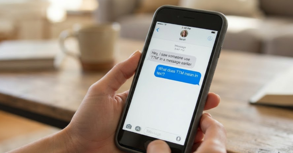 What Does TTM Mean in Text? Meaning, Examples, and Social Media Uses