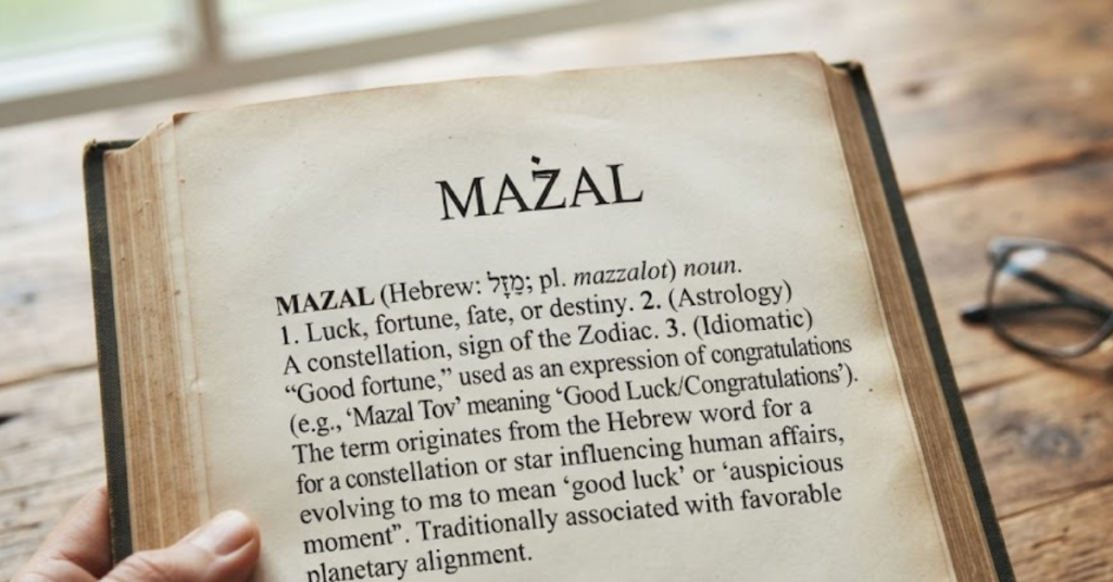 Mazal Meaning: Definition, Origin, and How It's Used