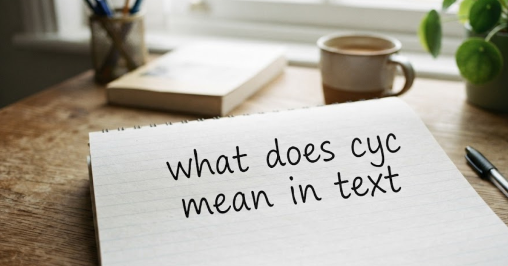 What Does CYC Mean in Text? Complete Guide to Its Meaning