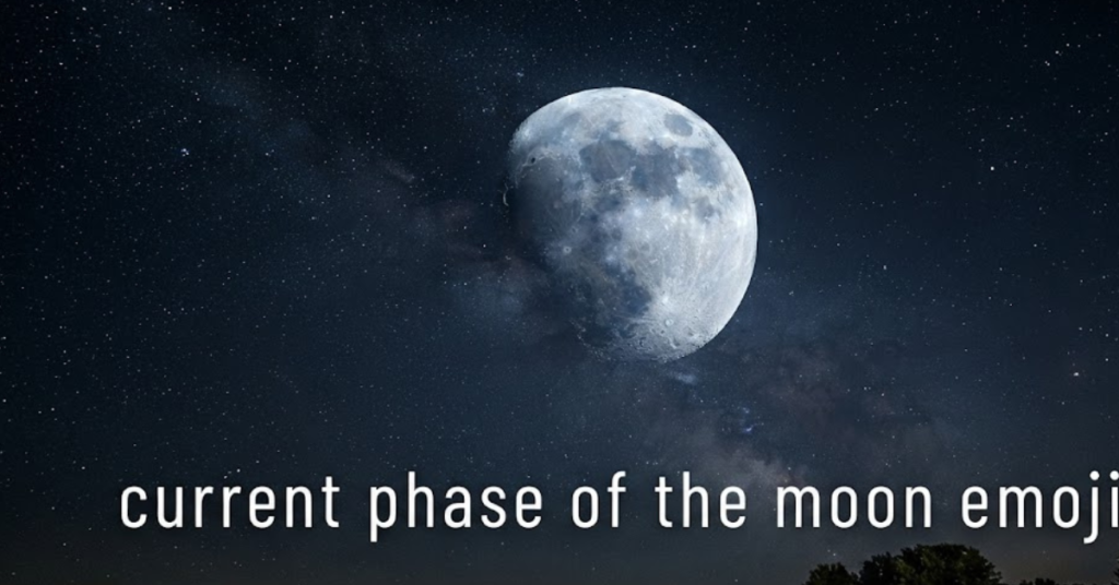 Current Phase of the Moon Emoji: What Emoji Matches Today's Moon?